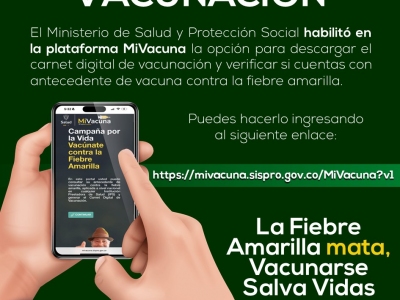 Descarga tu carnet digital de vacunación y protege tu salud